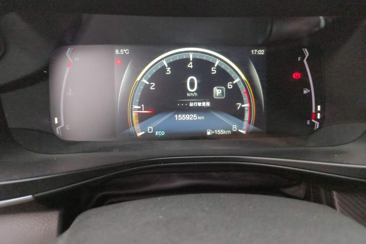 Used GAC Trumpchi GS3 2021 POWER 270T Automatic Luxury Edition Odometer Close Up