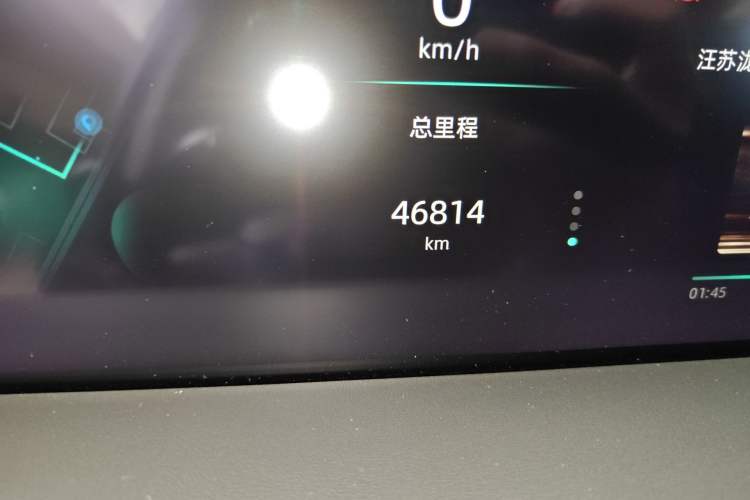 Used CHANGAN UNI-K 2021 2.0T Prestige Edition Odometer Close Up