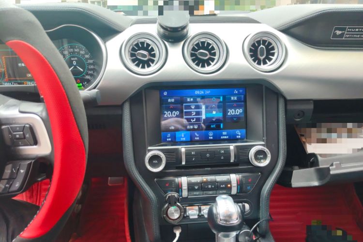 Used Ford Mustang 2019 2.3L EcoBoost Audio And AC Panel