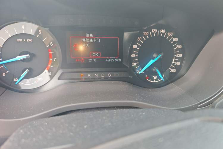 Used Ford Mondeo 2018 EcoBoost 180 Smart Control Fashion Model China VI Standard Odometer Close Up