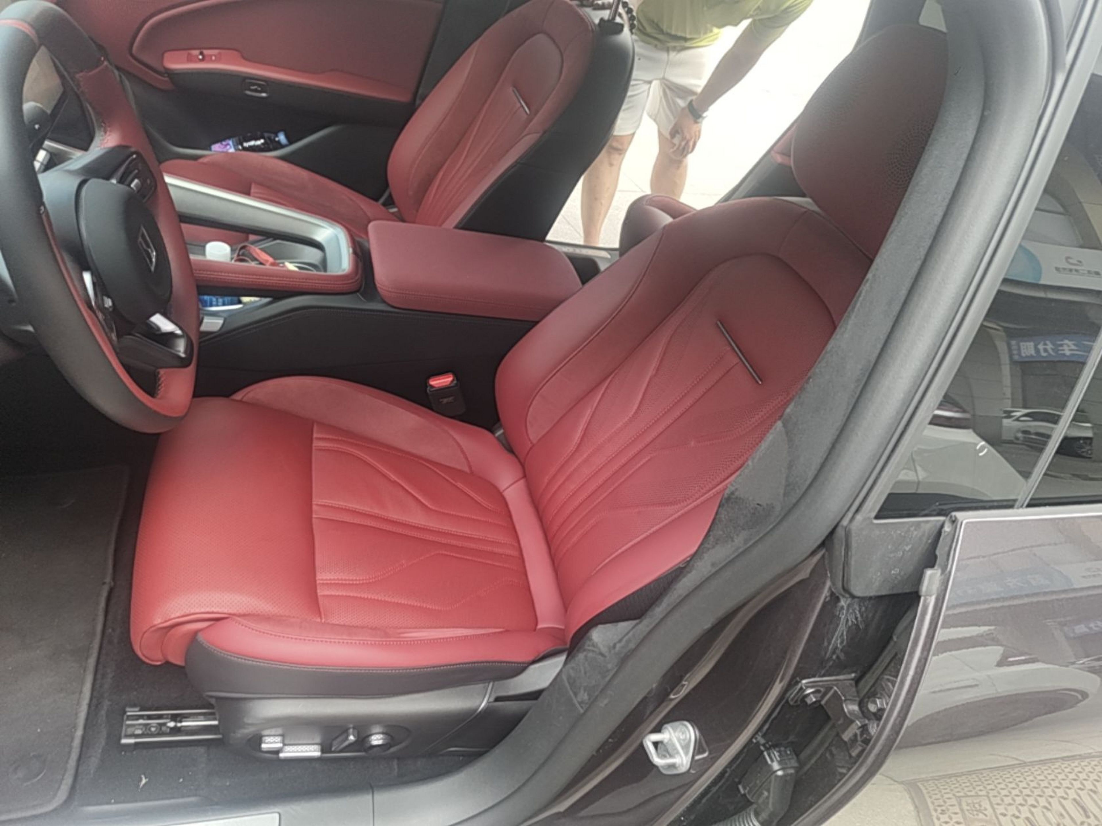 Avant de la voiture