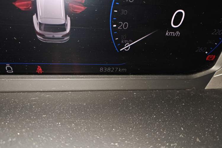 Used Volkswagen FAW-Volkswagen CC 2021 Estate Car 380TSI Vizion Edition Odometer Close Up