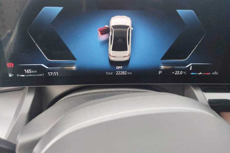 Used BMW 5 Series 2025 530Li Leading Model M Sport Package Odometer Close Up