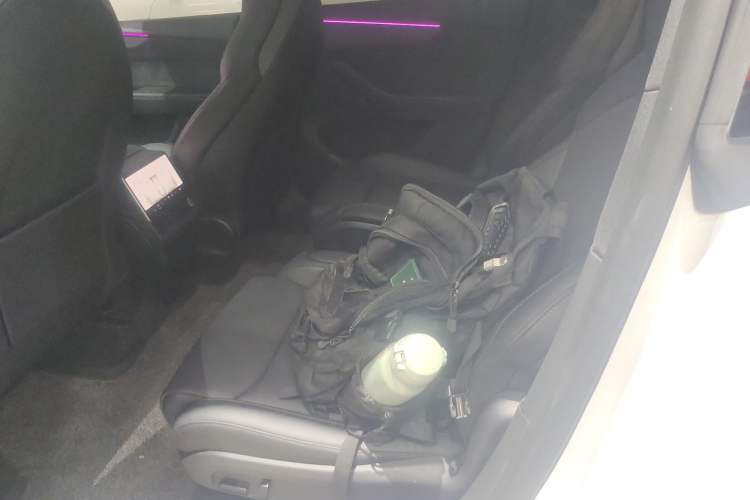 Used Tesla Model Y L 2025 Model Long-Range All-Wheel-Drive Version Left Rear Seat