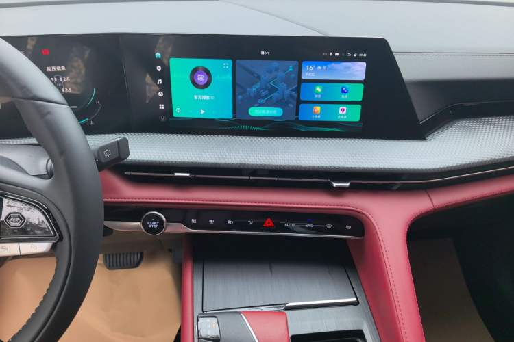 Used CHANGAN CS75 PLUS 2022 2nd Generation 1.5T Automatic Prestige Version Audio And AC Panel