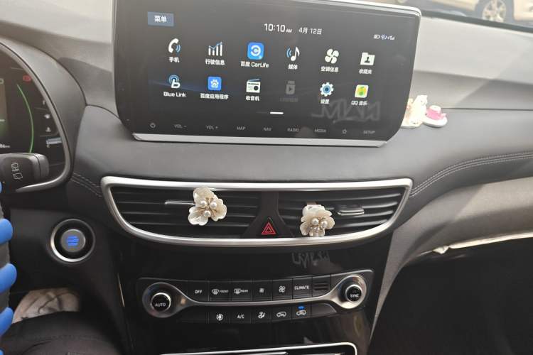 Used Hyundai Tucson 2019 280TGDi Dual-Clutch Two-Wheel Drive Fashion Edition China V Standard Audio And AC Panel