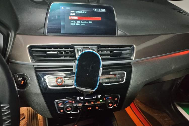 Used BMW X1 New Energy 2018 xDrive25Le Luxury Model Audio And AC Panel