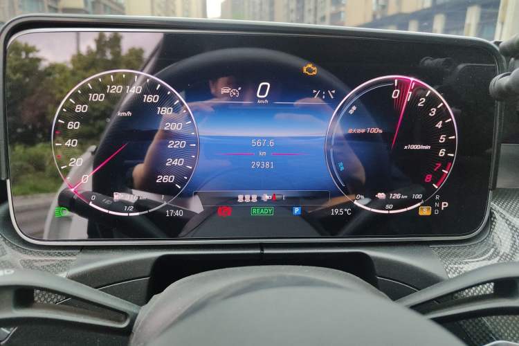 Used Mercedes-Benz C-Class New Energy 2024 Revised Version C 350 eL Instrument Cluster