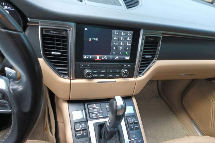 Used Porsche Macan 2017 Macan 2.0T Audio And AC Panel