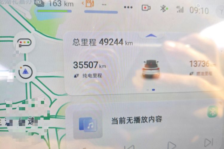 Used Deepal S07 2023 200Max Range-Extended Version Odometer Close Up