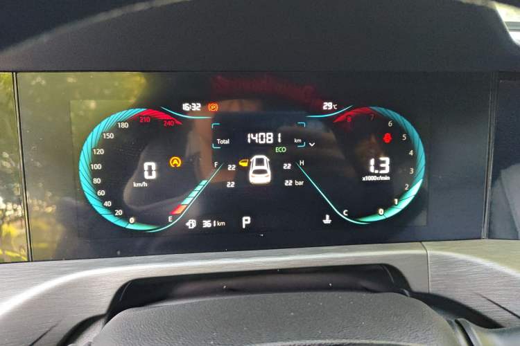 Used CHANGAN CS35PLUS 2023 Enjoy Edition 1.4T DCT Luxury Model Instrument Cluster