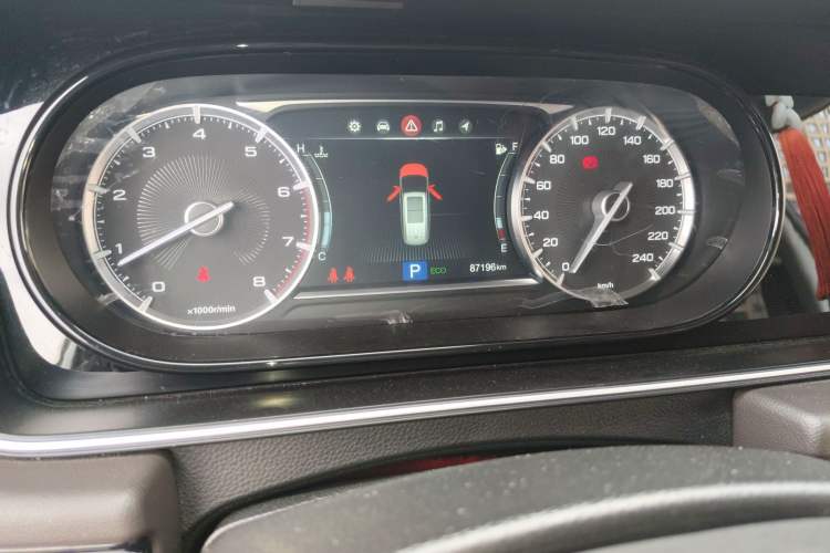 Used GAC Trumpchi M6 2019 270T Automatic Luxury Edition (7-seater) China V Standard Instrument Cluster