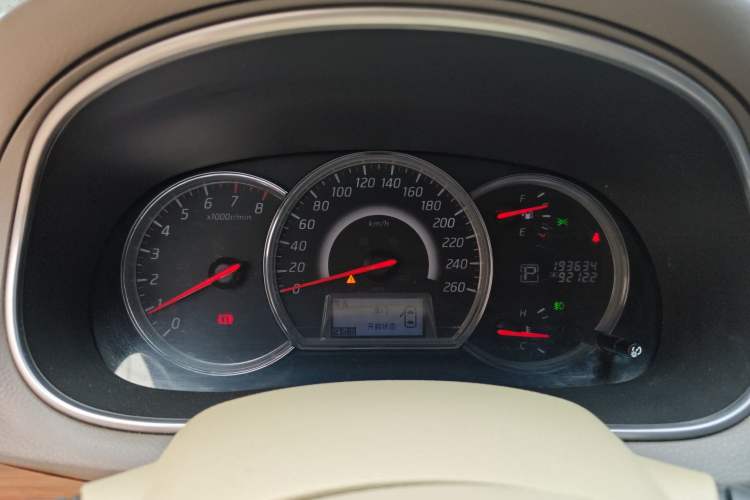 Used Nissan Teana 2011 2.0L XL Comfort Edition Instrument Cluster