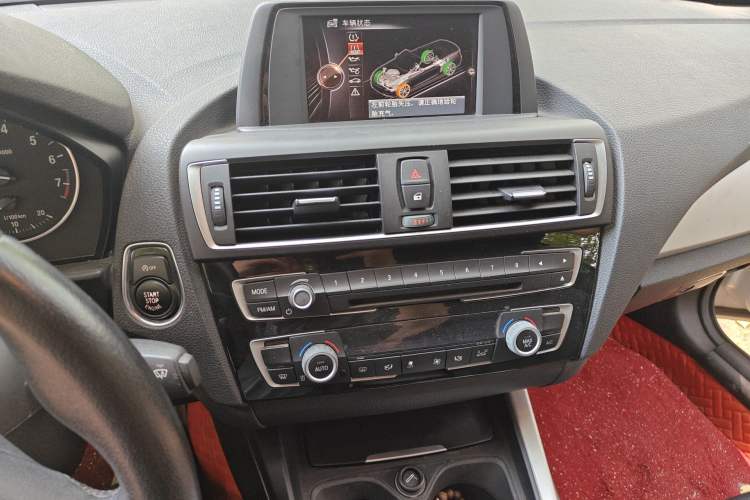 Used BMW 2 Series 2015 218i Convertible Coupe Audio And AC Panel