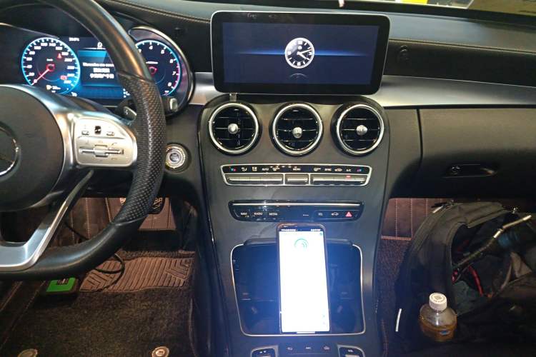 Used Mercedes-Benz C-Class 2021 C 200 L Fashion Edition Sport Version Audio And AC Panel