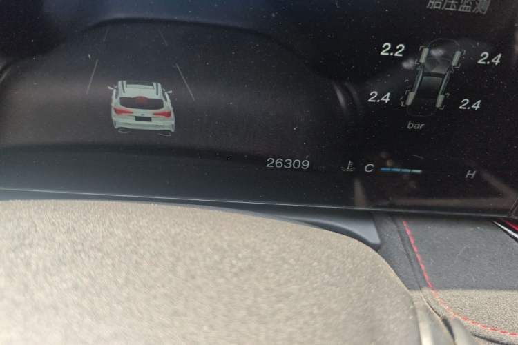 Used CHANGAN OSHAN X5 PLUS 2023 1.5T DCT Navigation Edition Odometer Close Up