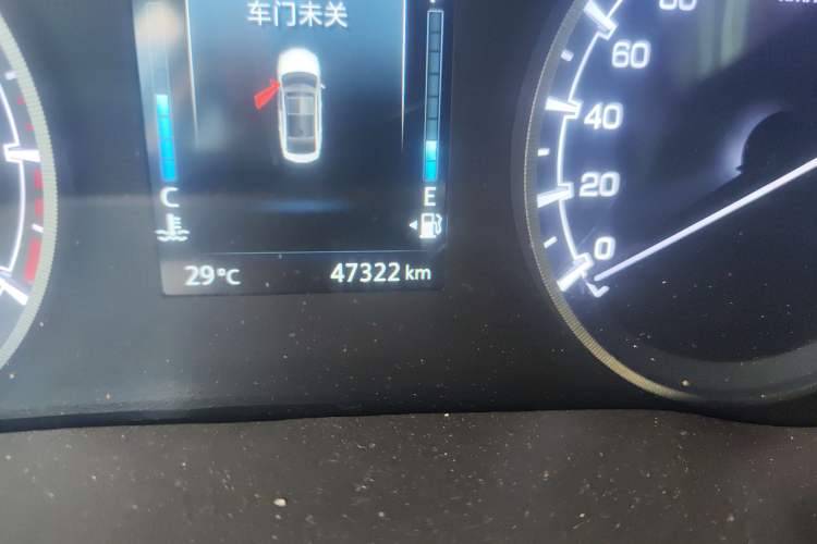 Used CHANGAN Ruicheng CC 2021 Blue Whale Edition 1.5T DCT Elite Model Odometer Close Up