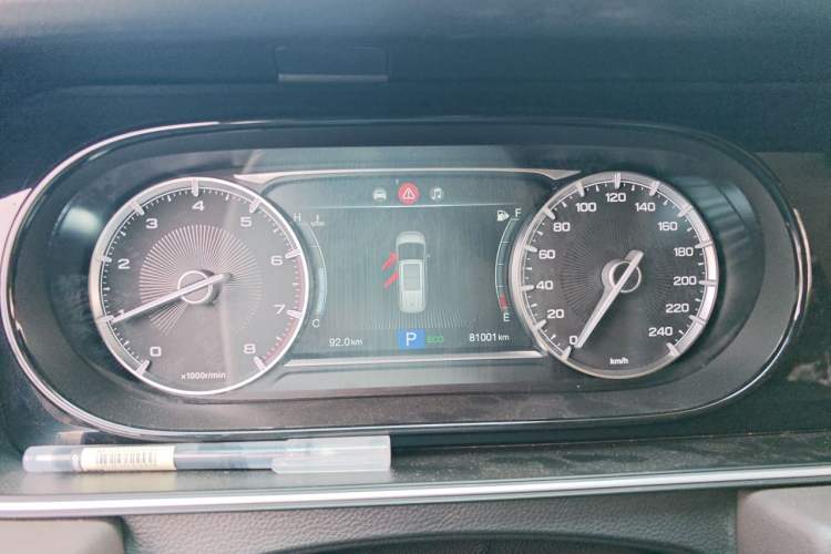Used GAC Trumpchi M6 2019 270T Automatic Luxury Edition (7-seater) China V Standard Instrument Cluster