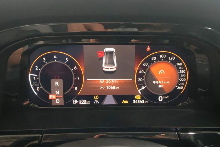 Used Volkswagen Teramont X 2023 380TSI Four-Wheel Drive Luxury Edition Instrument Cluster
