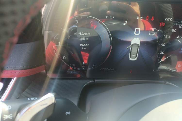 Used Hongqi H6 2024 2.0T ZhiShang Version Odometer Close Up