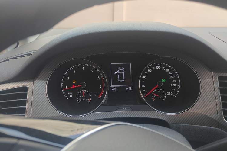 Used Volkswagen Golf Sportsvan 2019 280TSI Automatic Trendy Model China VI Standard Instrument Cluster