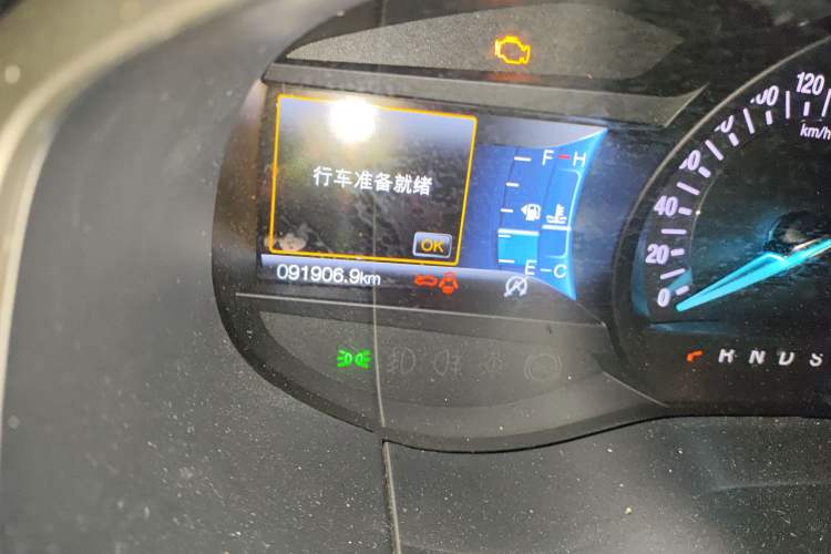 Used Ford Edge 2020 EcoBoost 245 Two-Wheel-Drive Platinum Edition 5 Seats Odometer Close Up