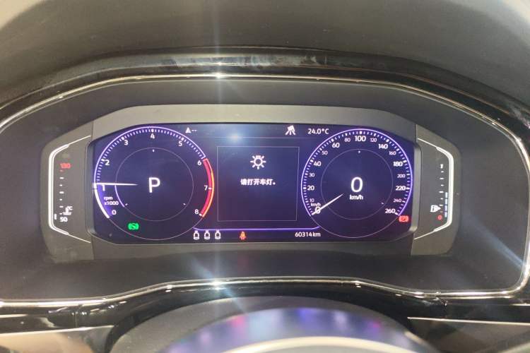 Used Volkswagen Teramont X 2019 380TSI Four-Wheel Drive Prestige Luxury Edition Instrument Cluster