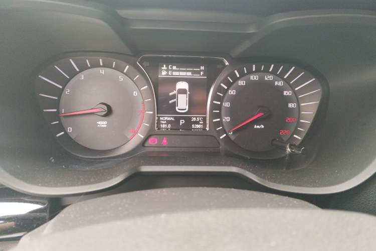 Used GAC Trumpchi GS4 2017 235T Automatic Two-Wheel Drive Luxury Smart Connectivity Version Instrument Cluster
