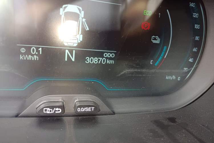 Used Chery QQ Little Ant 2021 150 000 Yuan Ant Fan Edition New Ant Cool Version Lithium Iron Phosphate Odometer Close Up