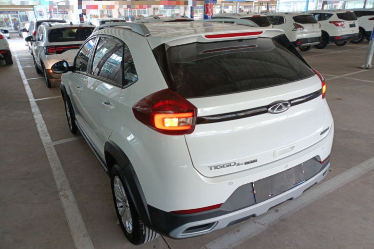 Used Chery Tiggo 3X 2021 Revised Version PLUS 1.5L Manual – Passionate Red Date Edition Rear Left 45 Deg