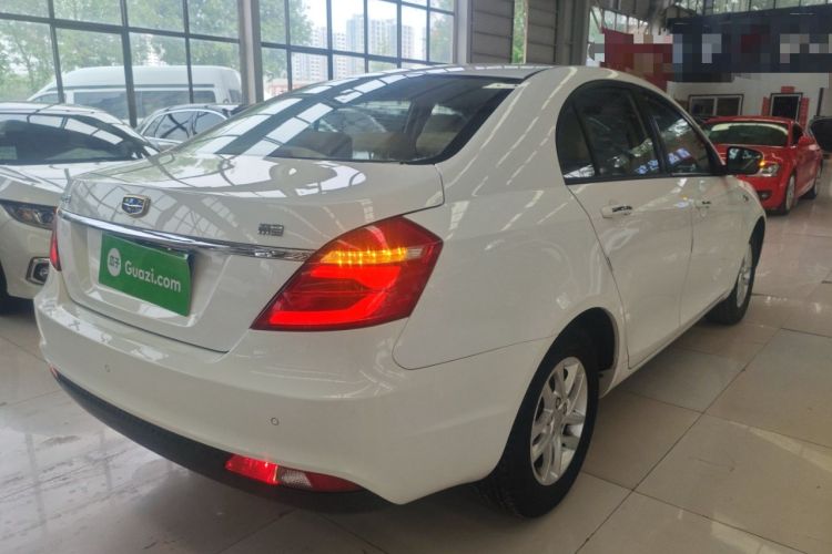Used Geely Auto Emgrand 2017 Sedan Million Edition 1.5L Manual Luxury Model
