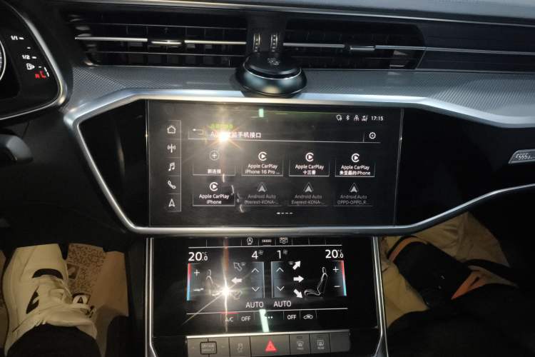 Used Audi A6L 2021 45 TFSI Prestige Dynamic Edition Audio And AC Panel