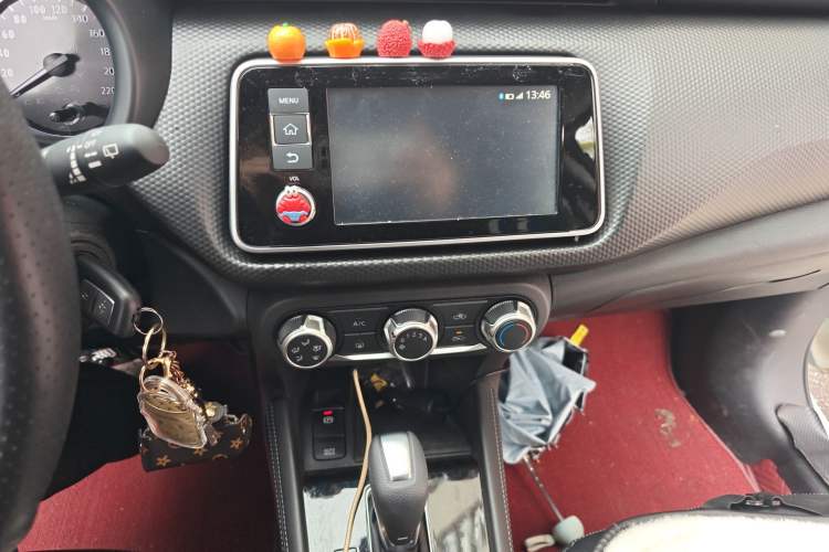 Used Nissan Kicks 2023 Jingqing Edition 1.5L Combining "Power" with a Stylish Touch Audio And AC Panel