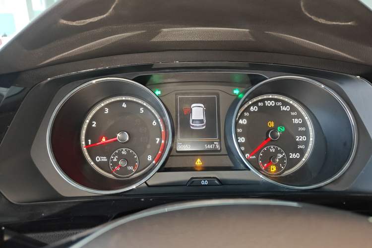 Used Volkswagen Tiguan L 2018 Facelift 330TSI Automatic Two-Wheel Drive Luxury Edition Instrument Cluster