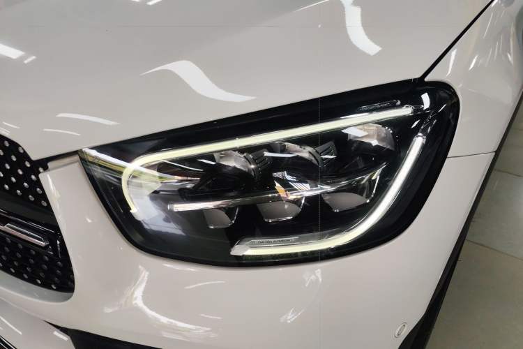 Used Mercedes-Benz GLC Coupe 2021 GLC 300 4MATIC Coupe SUV Left Front Headlight