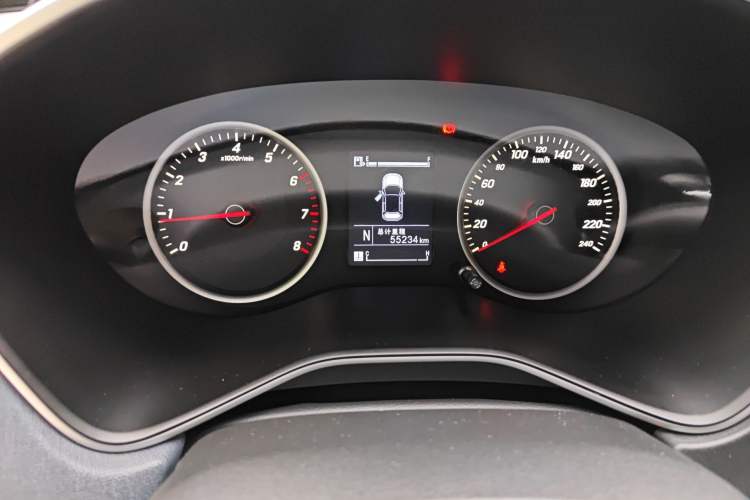 Used Baojun 530 2018 1.8L Automatic Elite Version China V Emission Standard Odometer Close Up