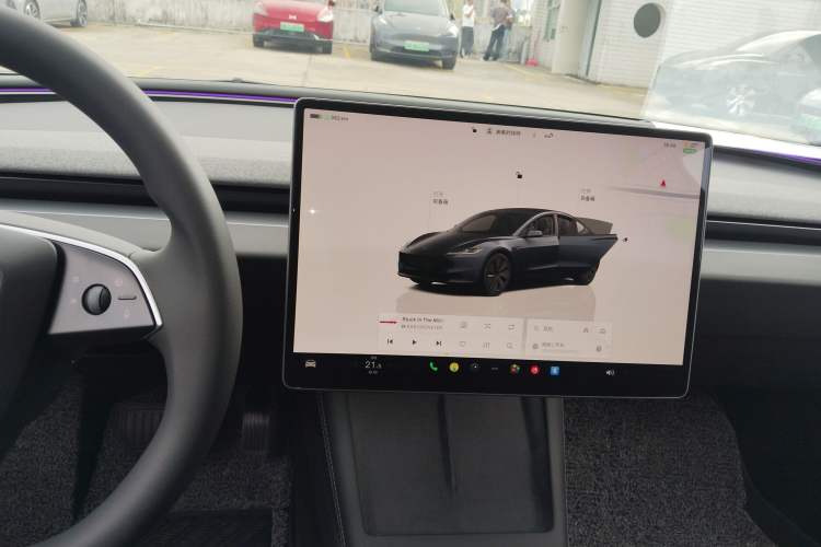 Used Tesla Model 3 2025 Rear-Wheel-Drive Version Audio And AC Panel