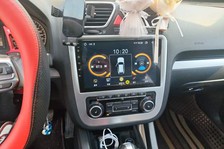 Used Volkswagen Scirocco 2009 1.4 TSI Luxury Edition Audio And AC Panel