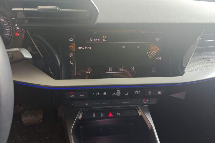 Used Audi A3 2024 Sportback 35 TFSI Fashionable Sports Model Audio And AC Panel