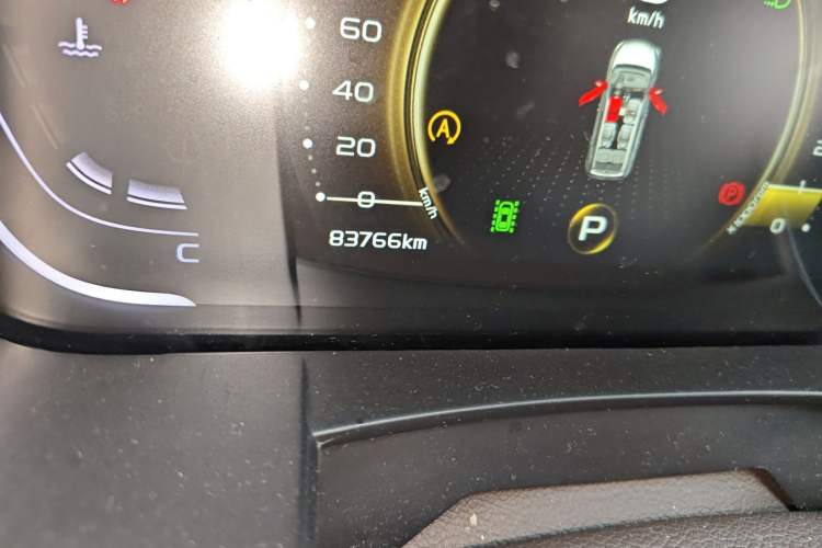 Used Geely Auto Jiajie 2021 Zhiqing 1.5TD DCT Luxury Model Odometer Close Up