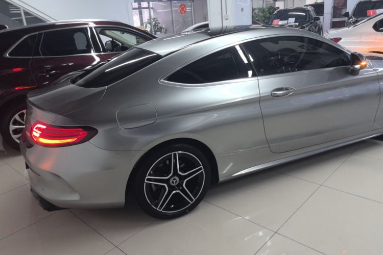 Used Mercedes-Benz C-Class 2020 C 260 Coupe Rear Right 45 Deg