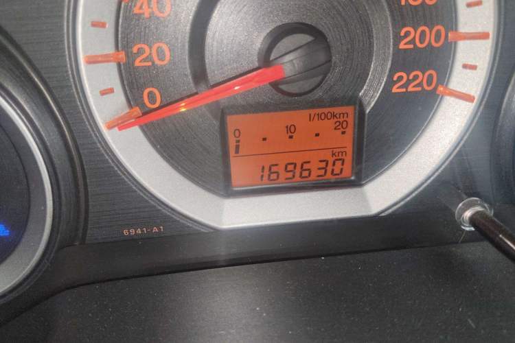 Used Honda City Classic 2008 1.5L Automatic Elite Edition Odometer Close Up