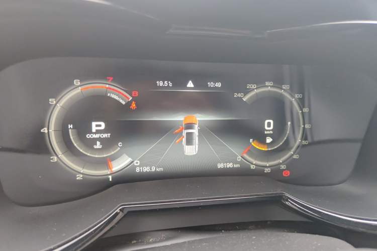 Used GAC Trumpchi GS8 2020 390T Two-Wheel Drive Luxury Smart Connectivity Version (7 Seats) Instrument Cluster