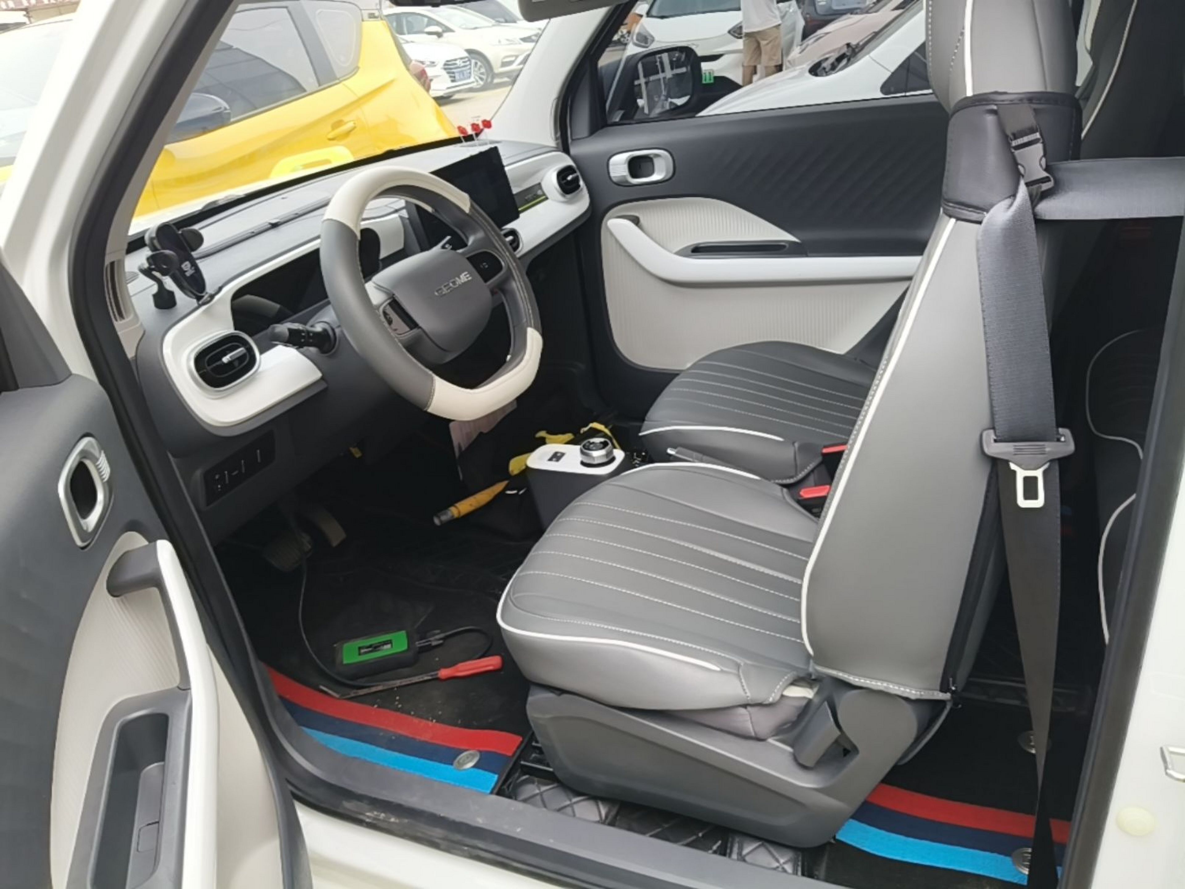 Avant de la voiture