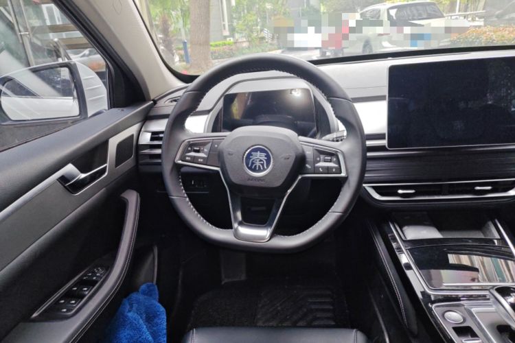 Used BYD Qin Pro New Energy 2019 DM Super Edition 1.5TI Automatic Smart Connect X-Trail Model China VI Standard Steering Wheel