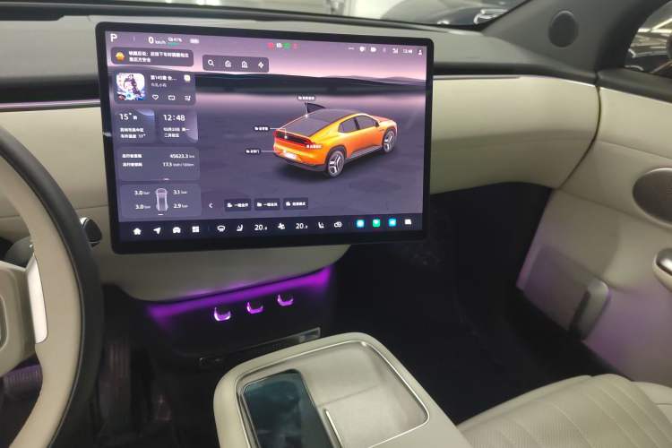 Used CHANGAN NEVO E07 2025 All-Electric Two-Wheel Drive 90 kWh Pro Smart Version Audio And AC Panel