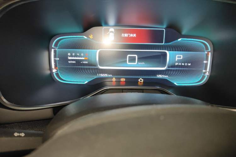 Used Citroen C5 AIRCROSS 2019 350THP Enjoyment Model China V Standard Odometer Close Up