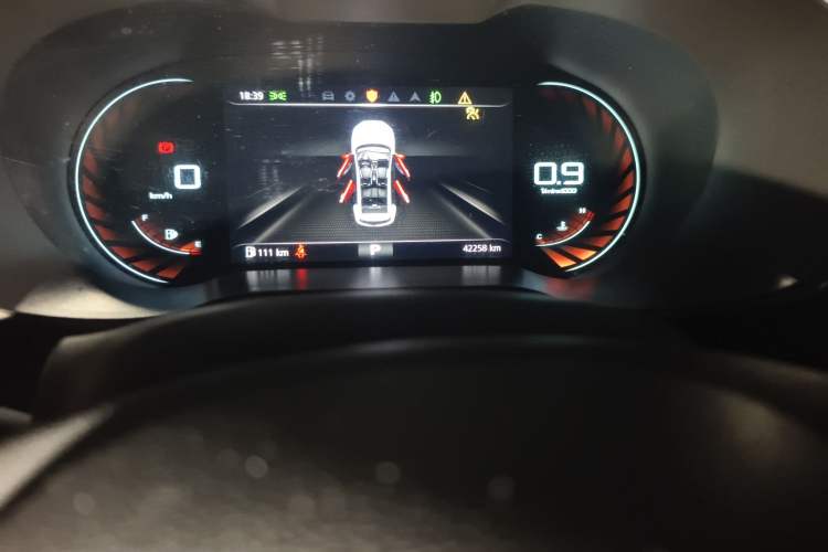 Used MG ZS 2020 260TGI Automatic Trophy Plus L2+ Odometer Close Up