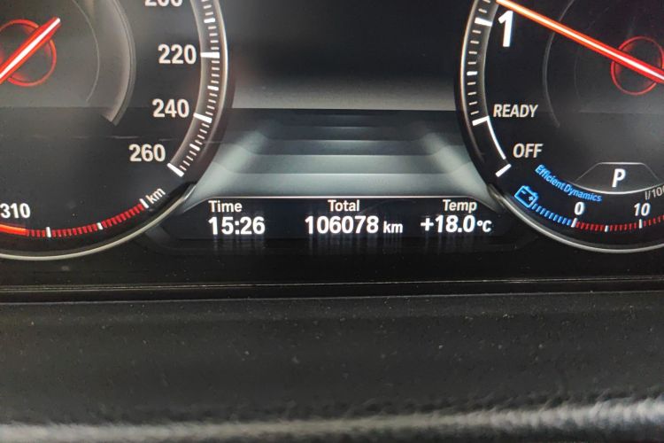 Used BMW 3 Series 2018 320Li M Sport Night Edition Odometer Close Up