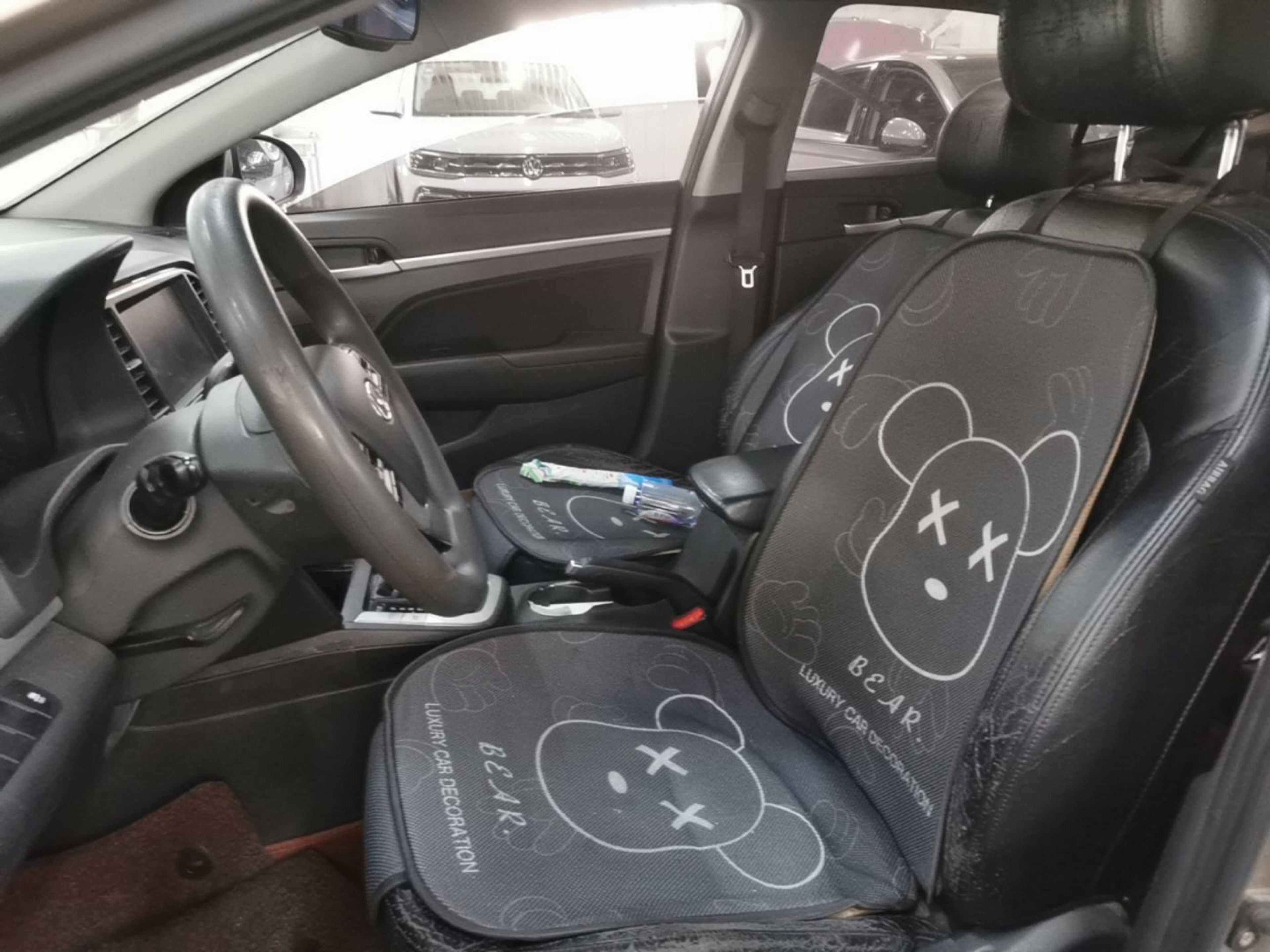 Avant de la voiture